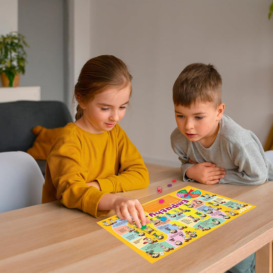 Social Skills Board Games, 4 Games, Ages 5-8, Empathy & Manners, Grade 1-2