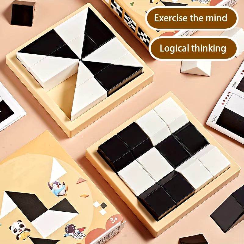 120-Level Hidden Block Puzzle – Designed for children aged 3 and up, this engaging puzzle enhances logic and spatial reasoning. 