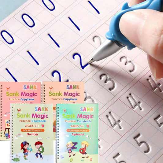 ✨ “Sank Magic Reusable Copybook ✍️ | Handwriting Practice for Kids & Fine Motor Skill Support”